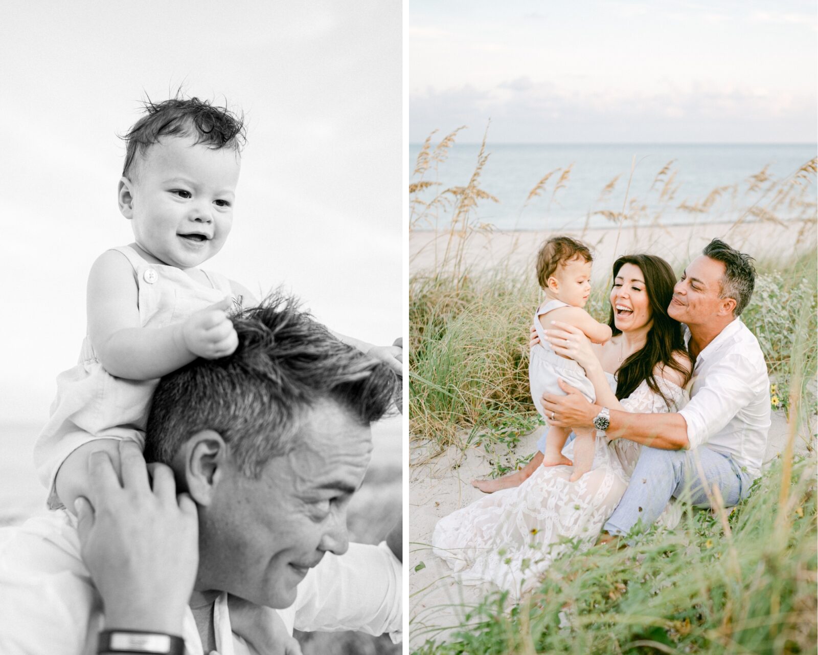 Miami Family photographer at the lighthouse in Key Biscayne