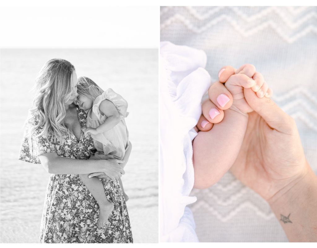 Beach family photos in Key Biscayne, FL