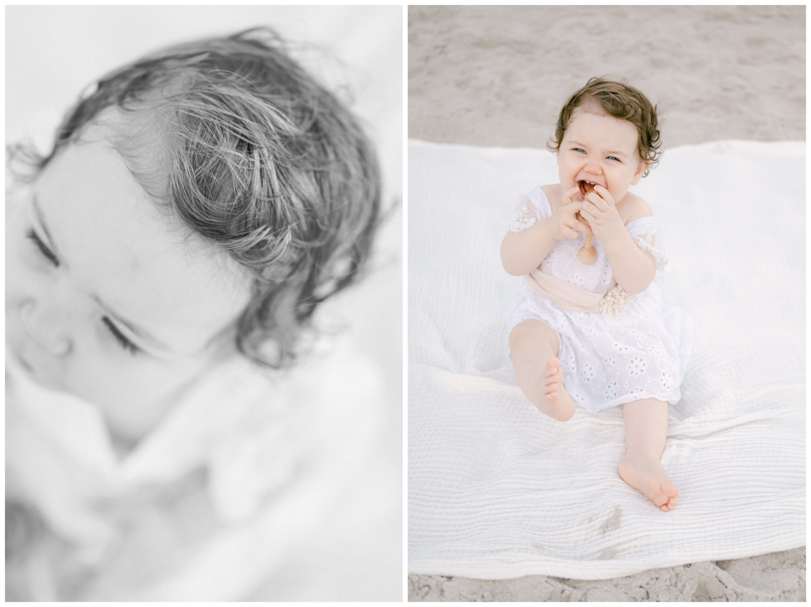 1 year old baby milestone session