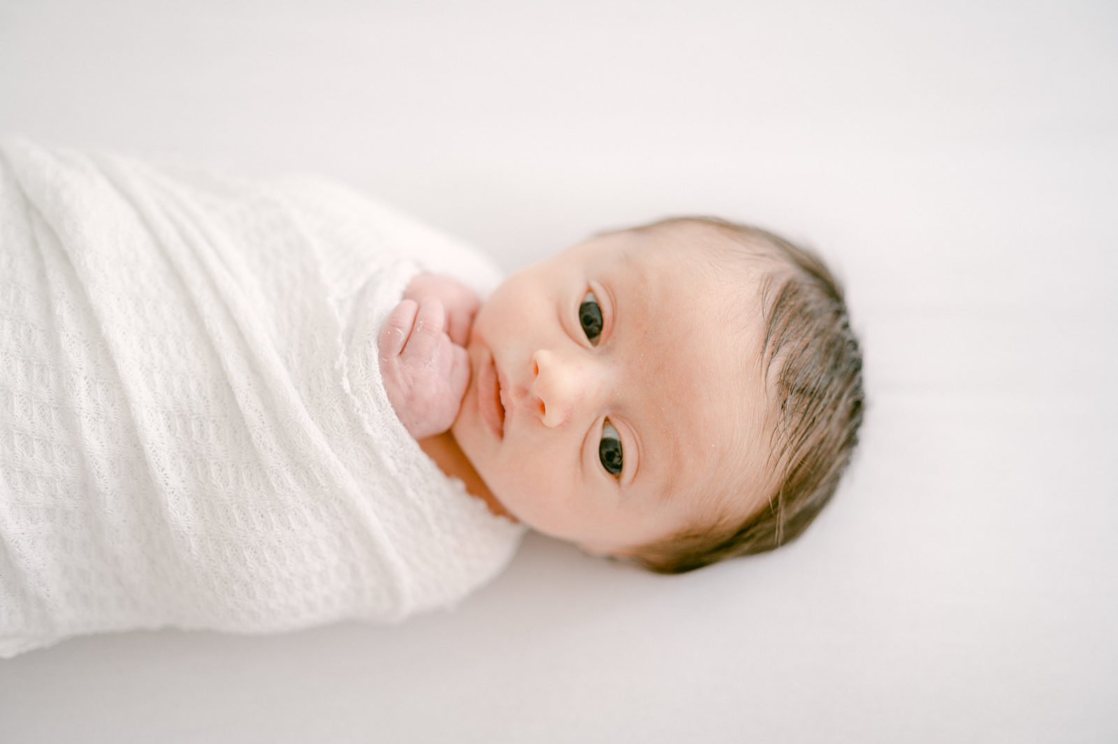 Newborn baby portrait