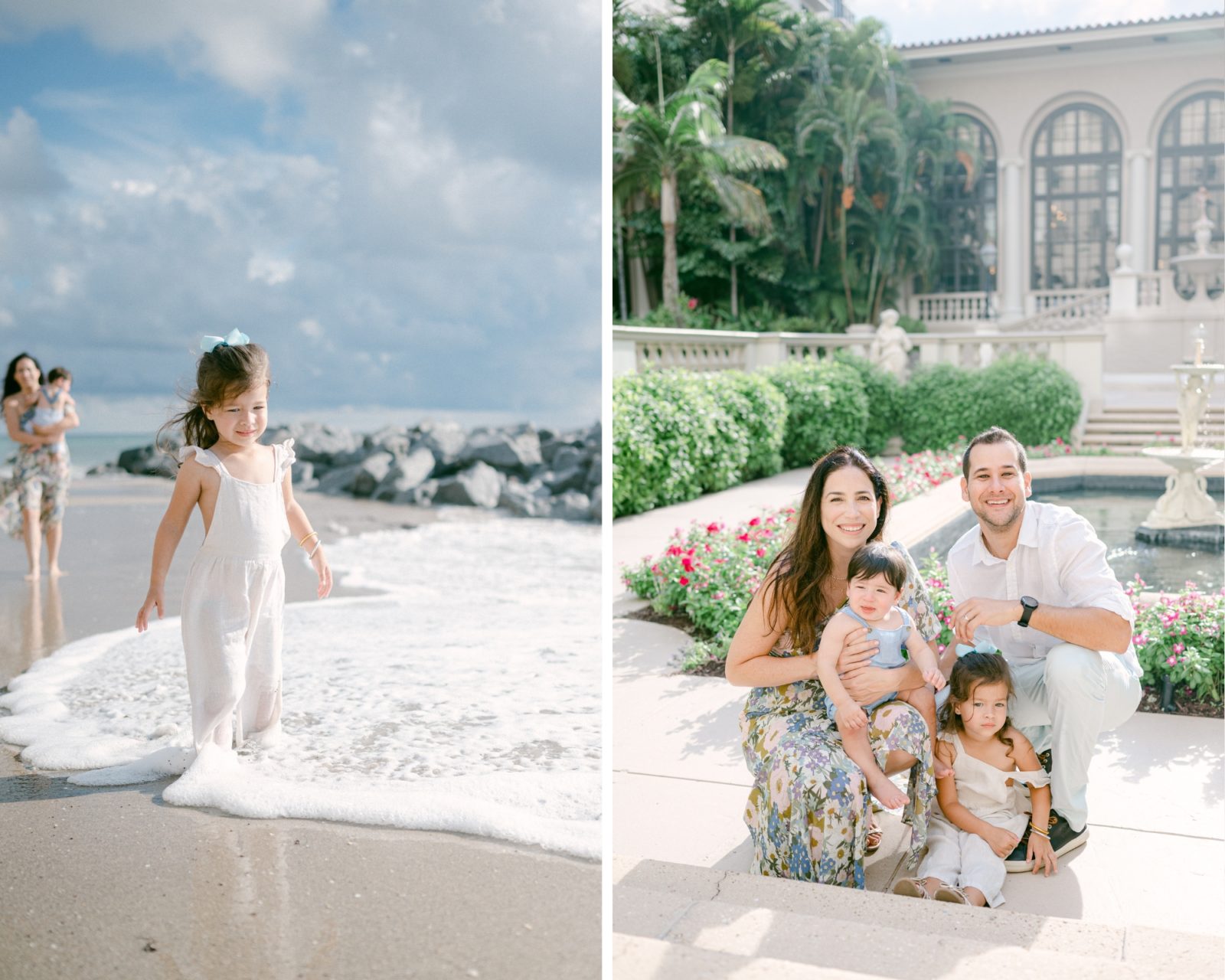 Family Photos at the Breakers Hotel in West Palm Beach