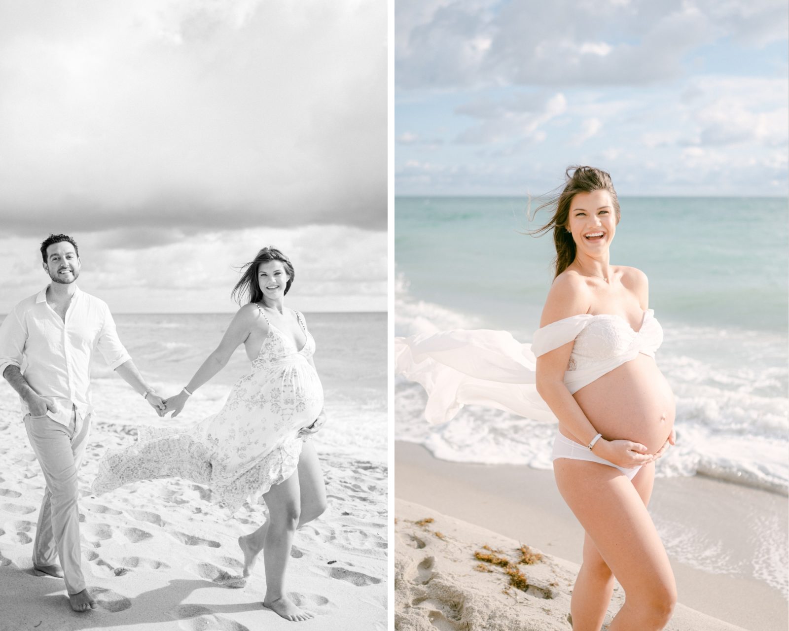 Sunny Maternity photos in Bal Harbour Florida