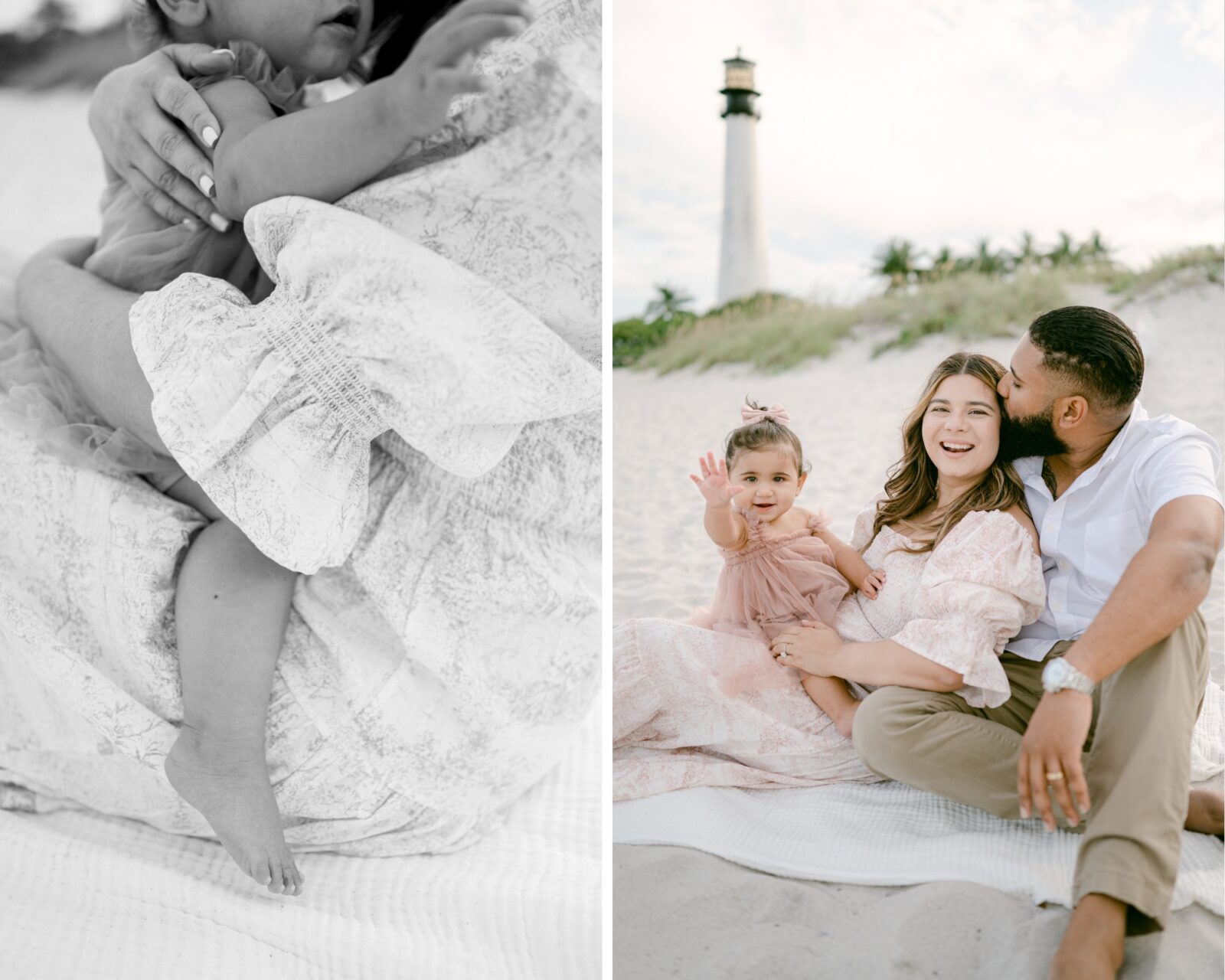 Miami Family photographer at the lighthouse 