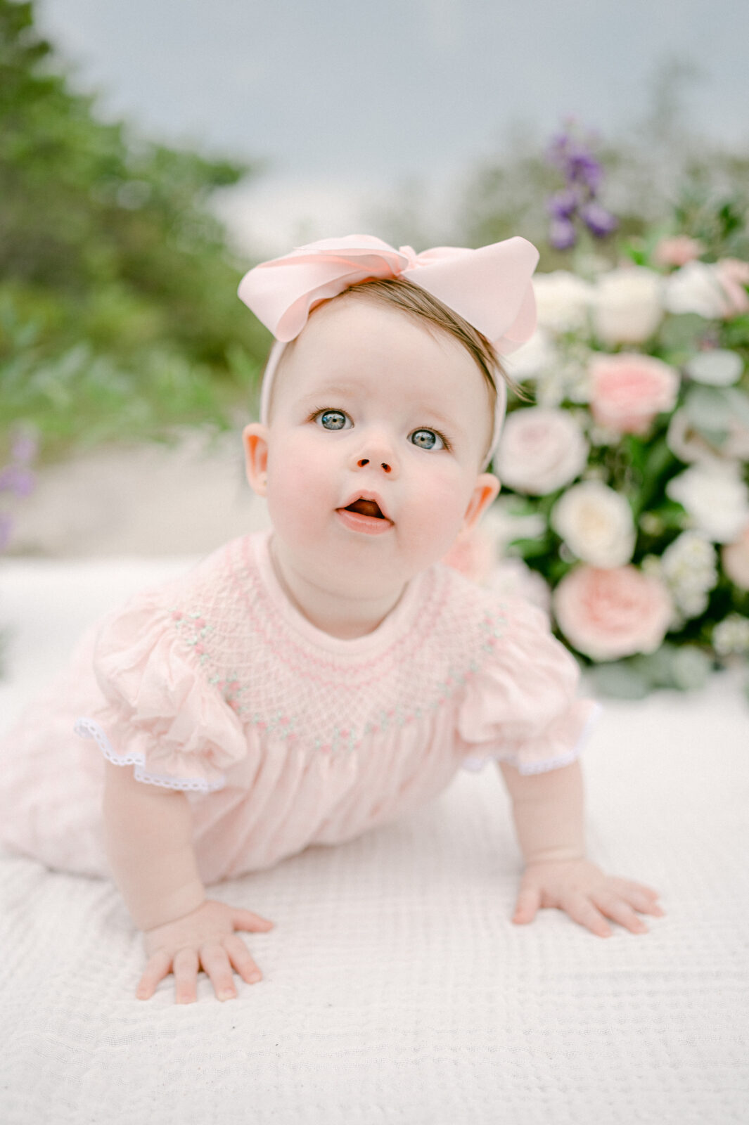 Baby portrait by Miami photographer