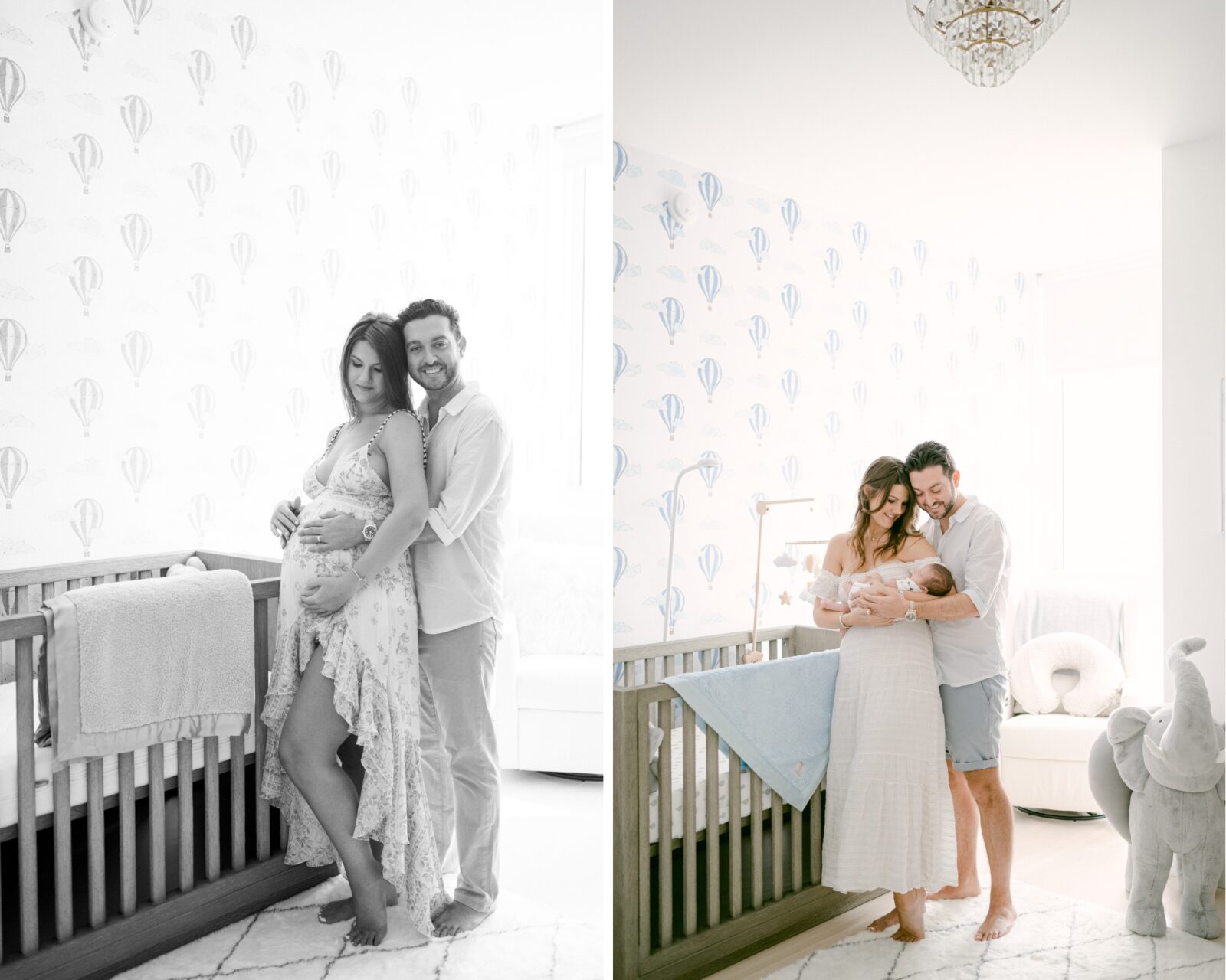 From Bump to Baby by a Miami Newborn Photographer
