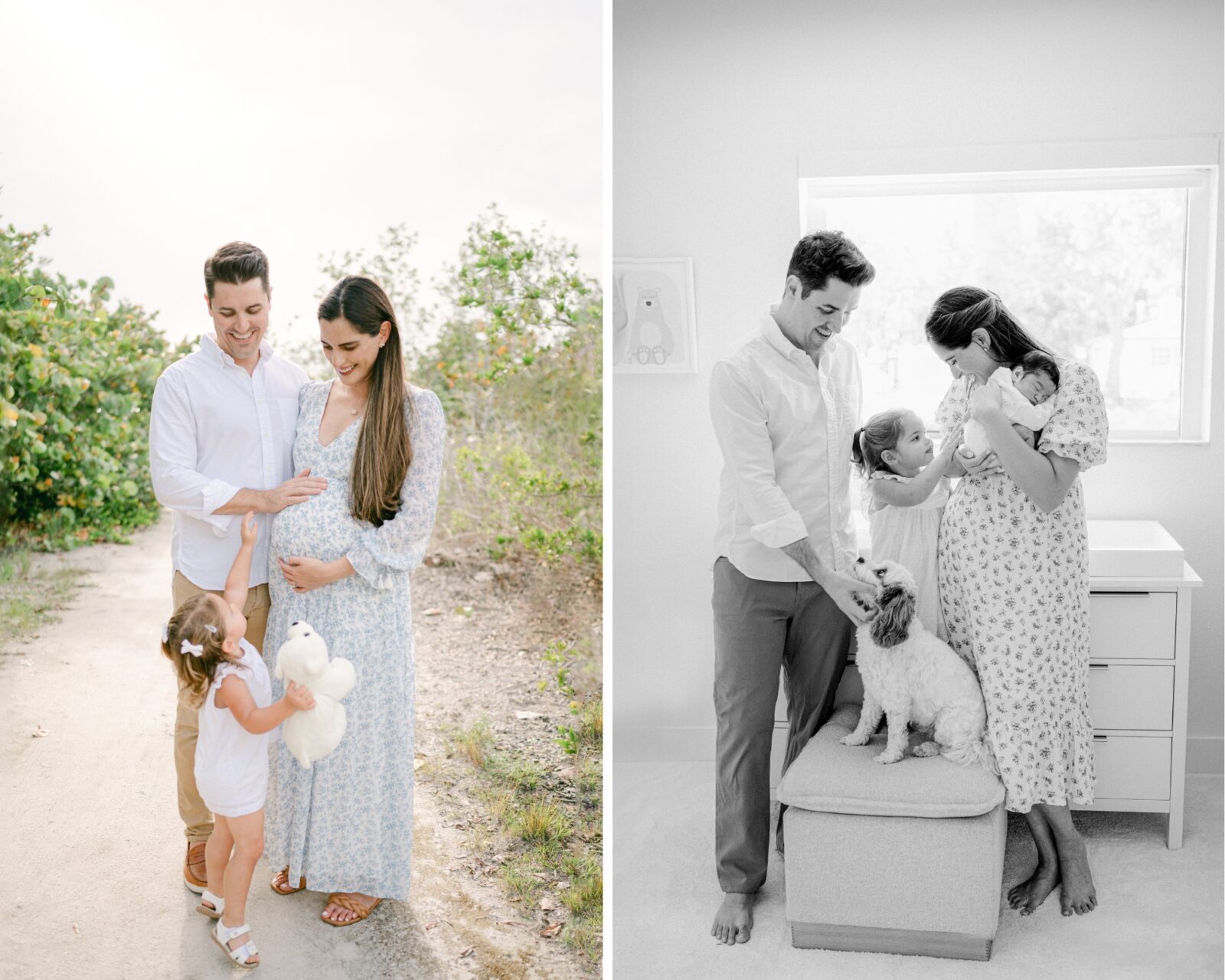 From Bump to Baby Miami Newborn Photography