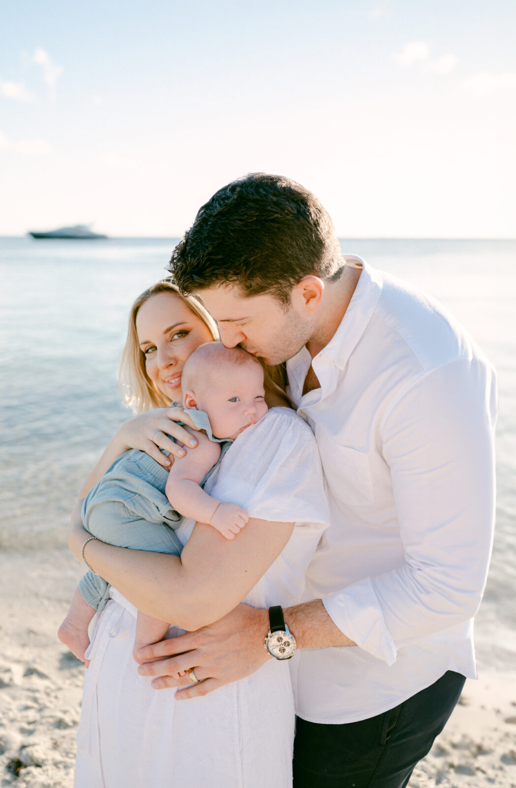 Miami family photographer and baby 