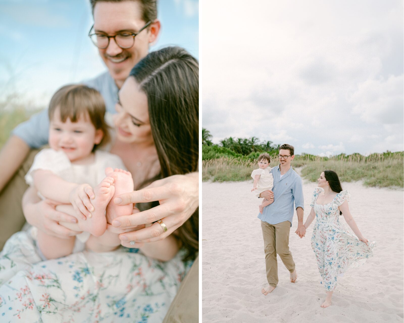 Key Biscayne natural Family photoshoot