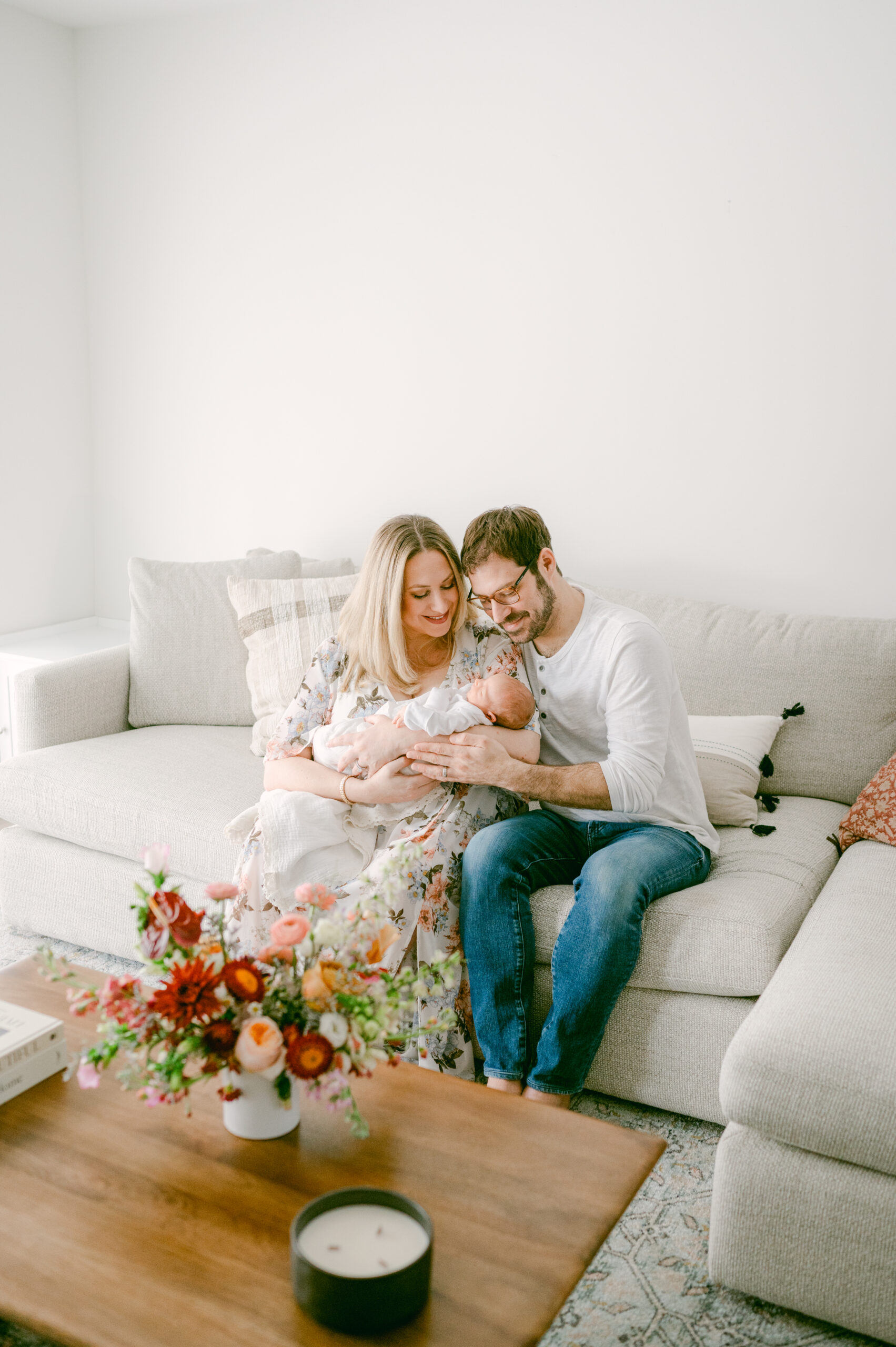 Light and Airy Newborn Photography in Miami