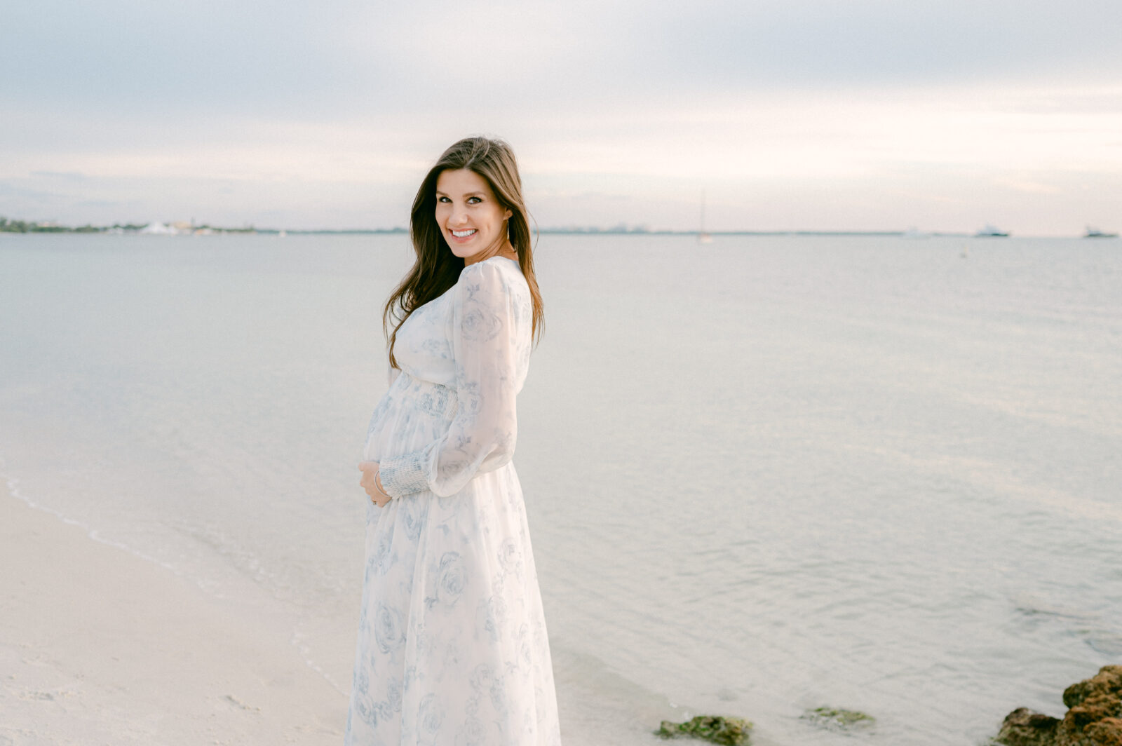 Miami Maternity photos on the beach