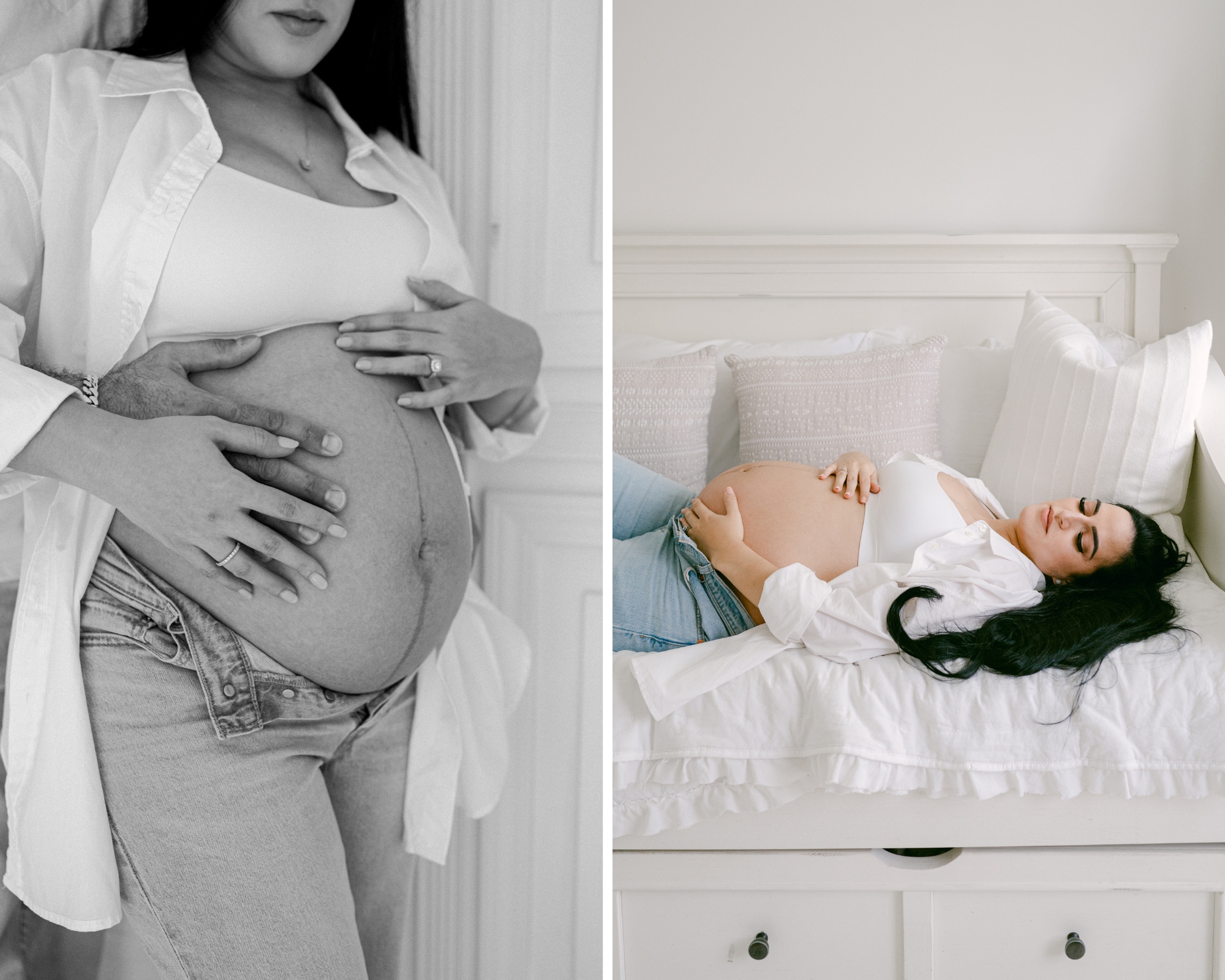 Mom-to-be pregnancy photoshoot