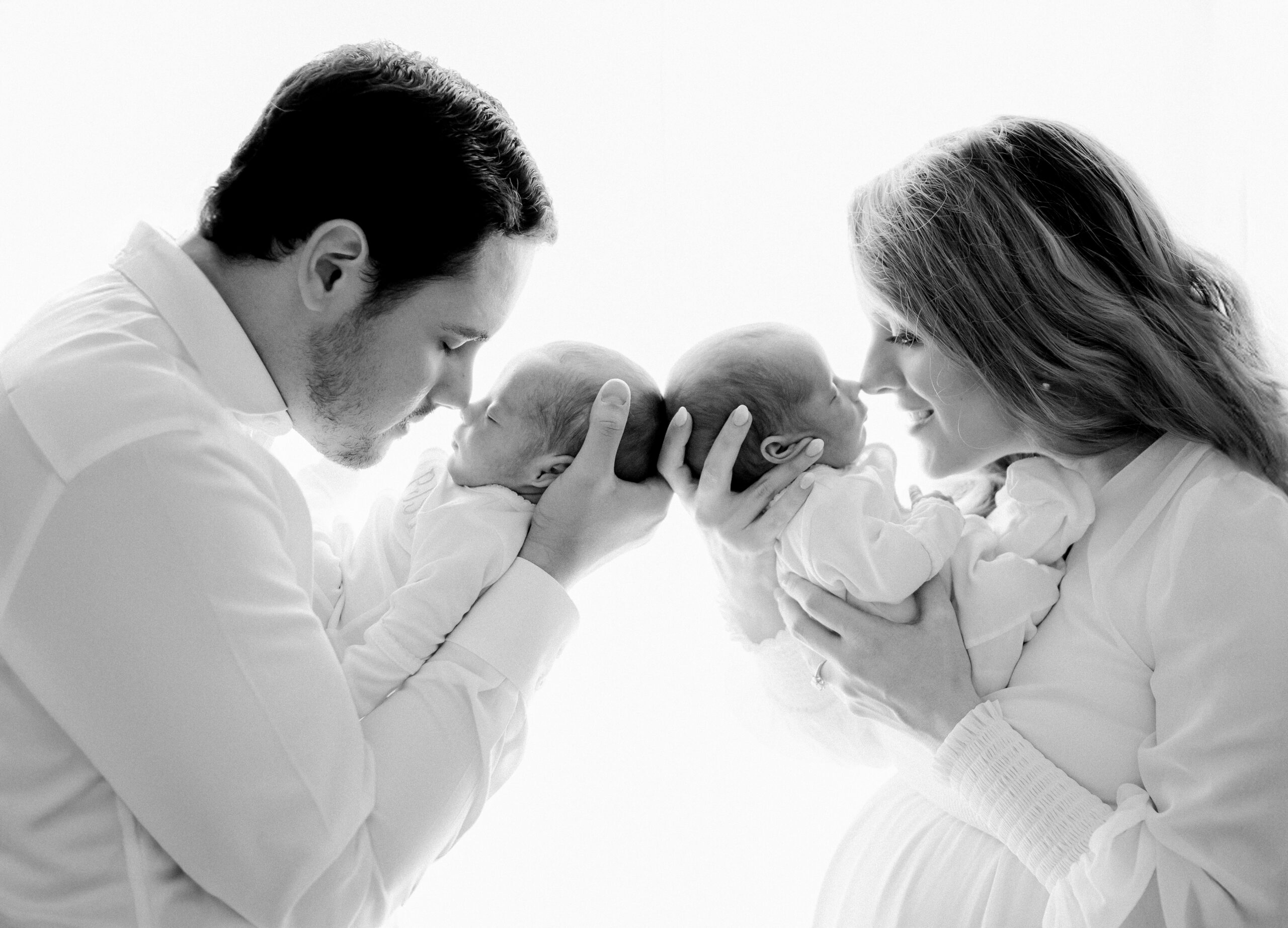 Miami newborn twins photography