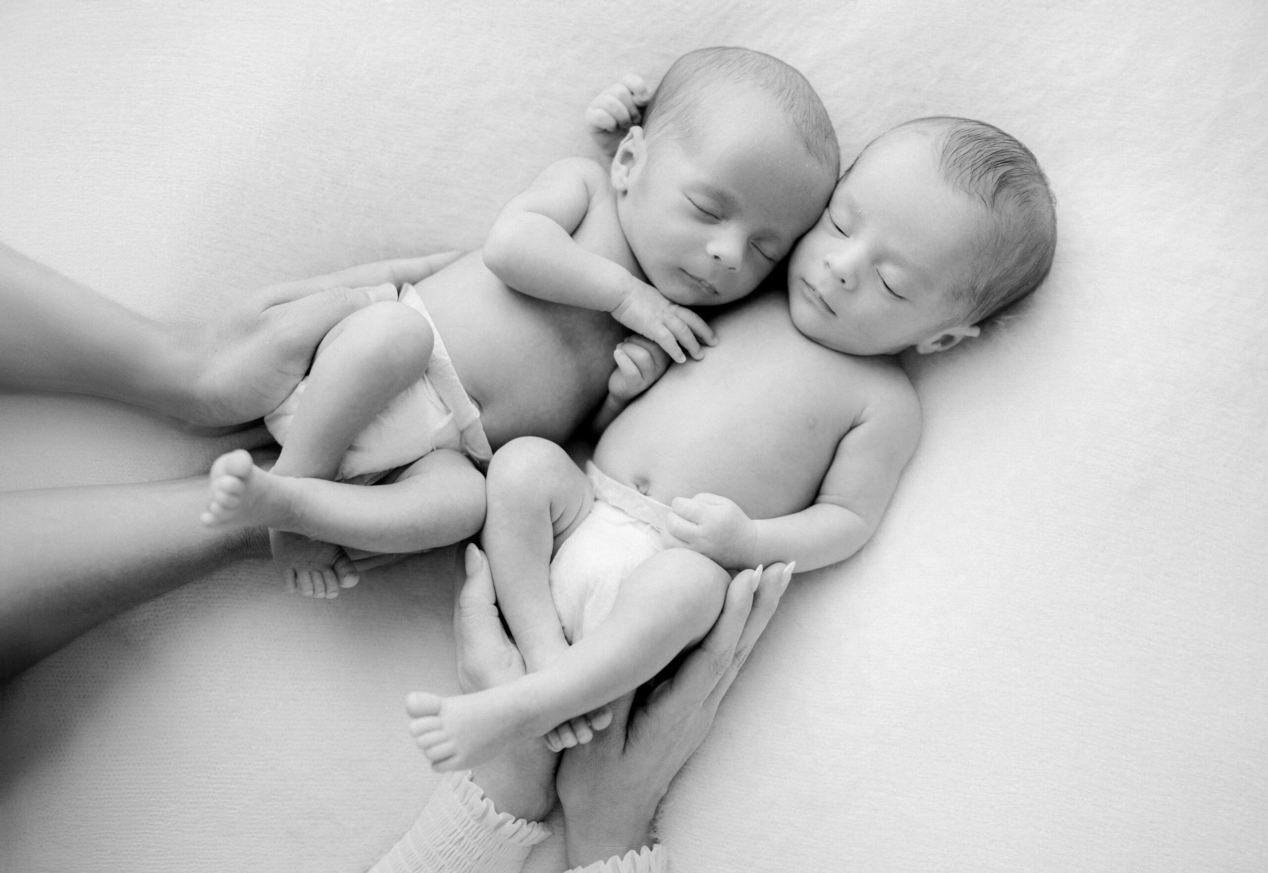 Miami newborn twins photography