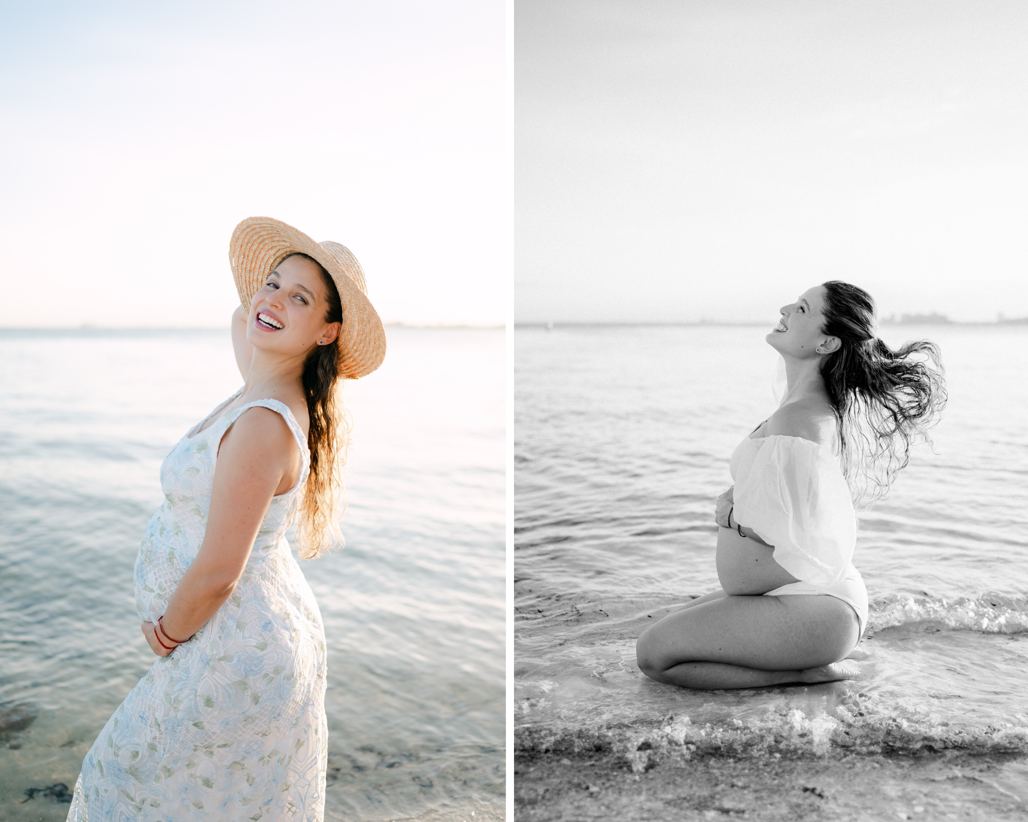 Miami Maternity photographer on the beach 