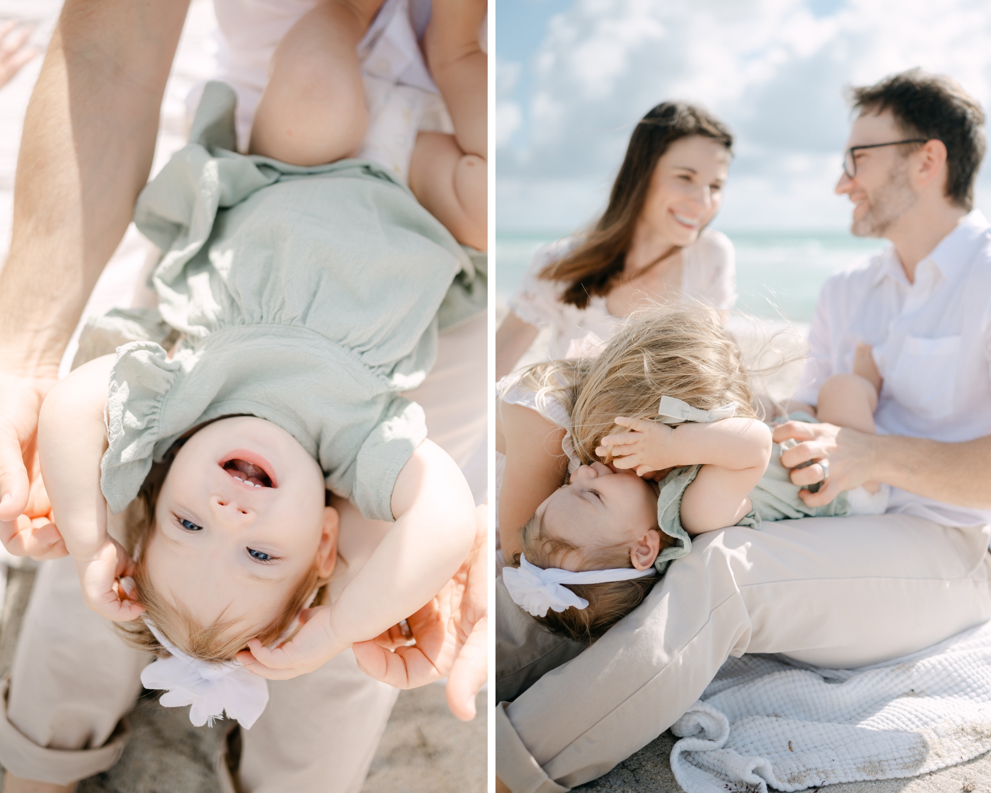 Fun Miami family photoshoot