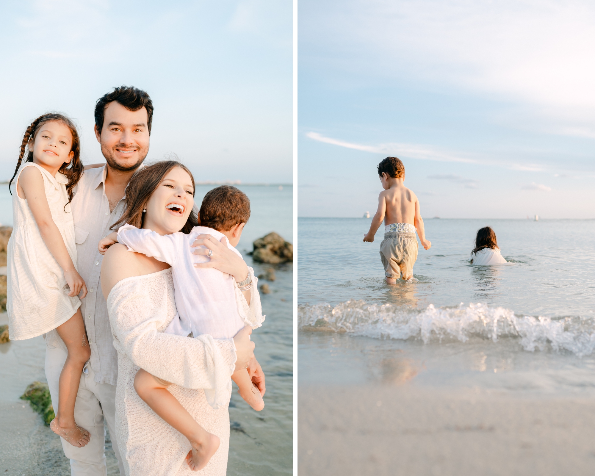 Miami pregnancy photos with kids 