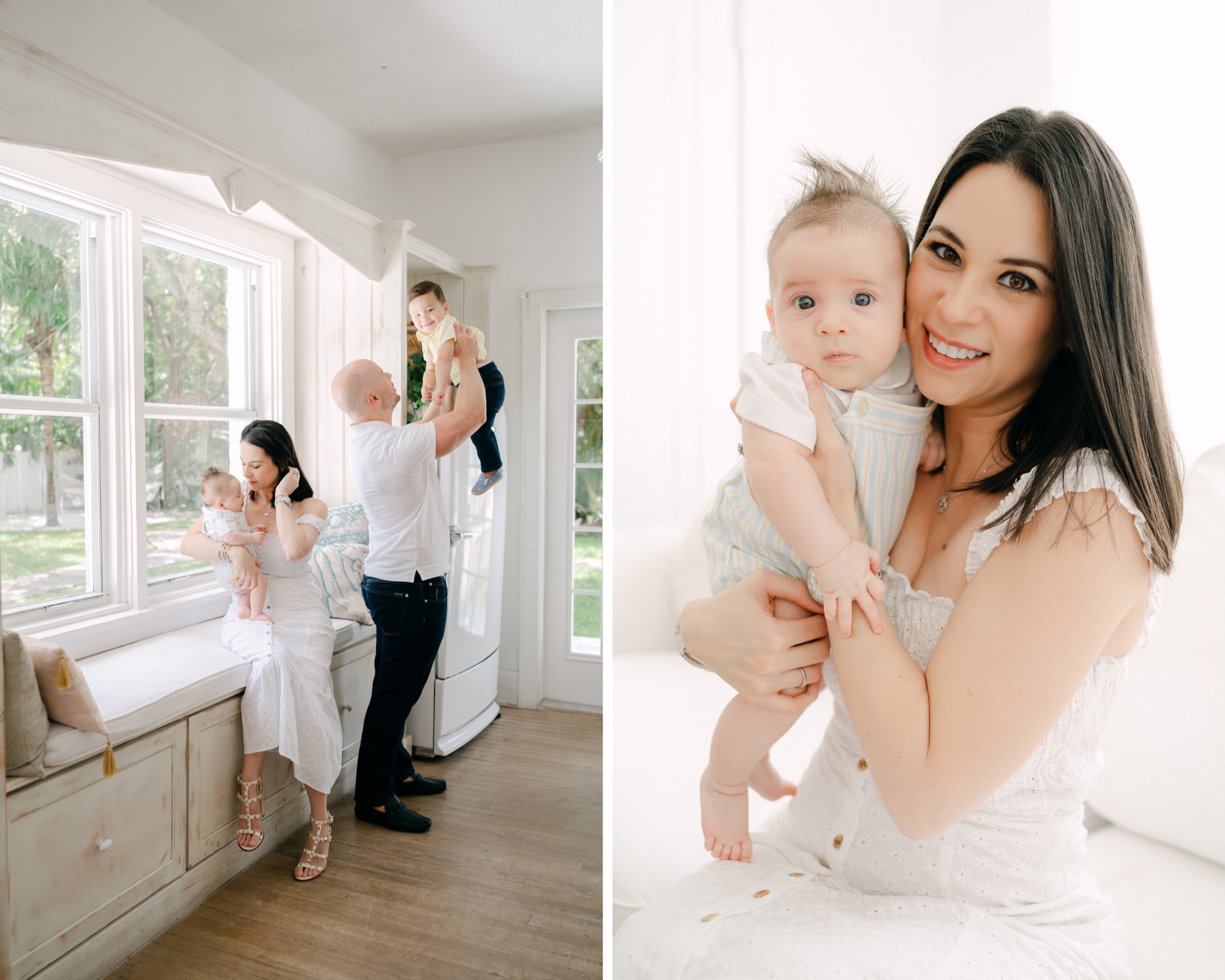 Family photos at the Stardust Studio in North Miami