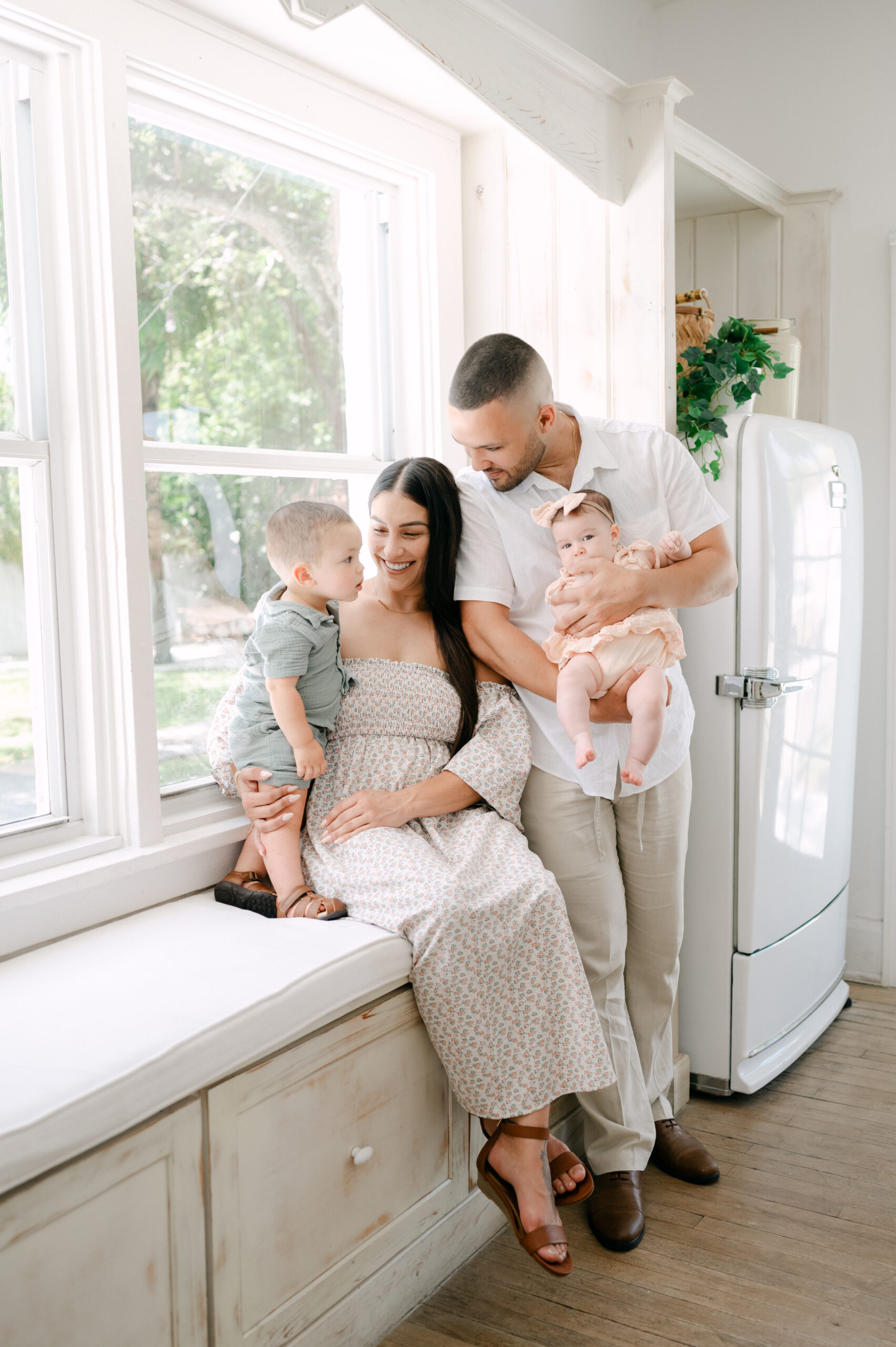 Family photos at the Stardust Studio in North Miami