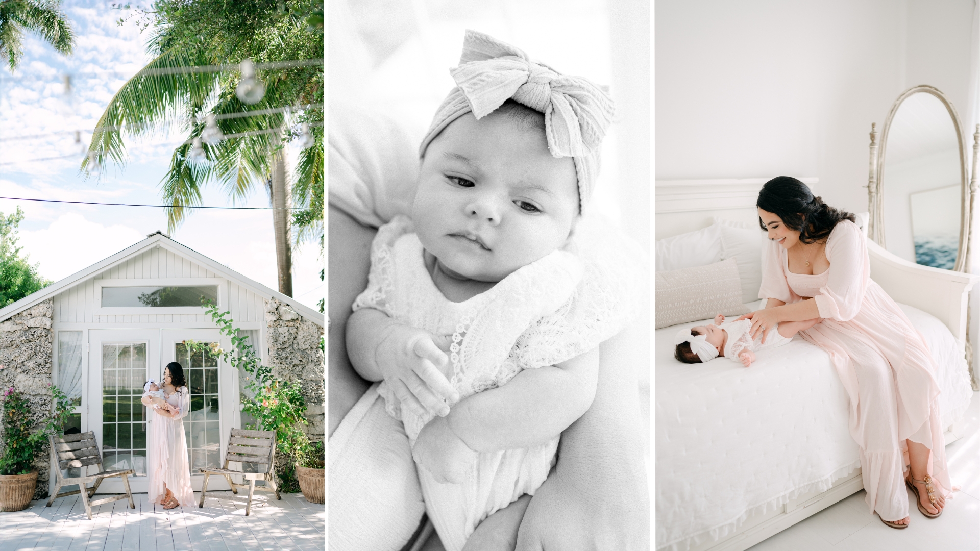 Perfect Miami newborn photoshoot