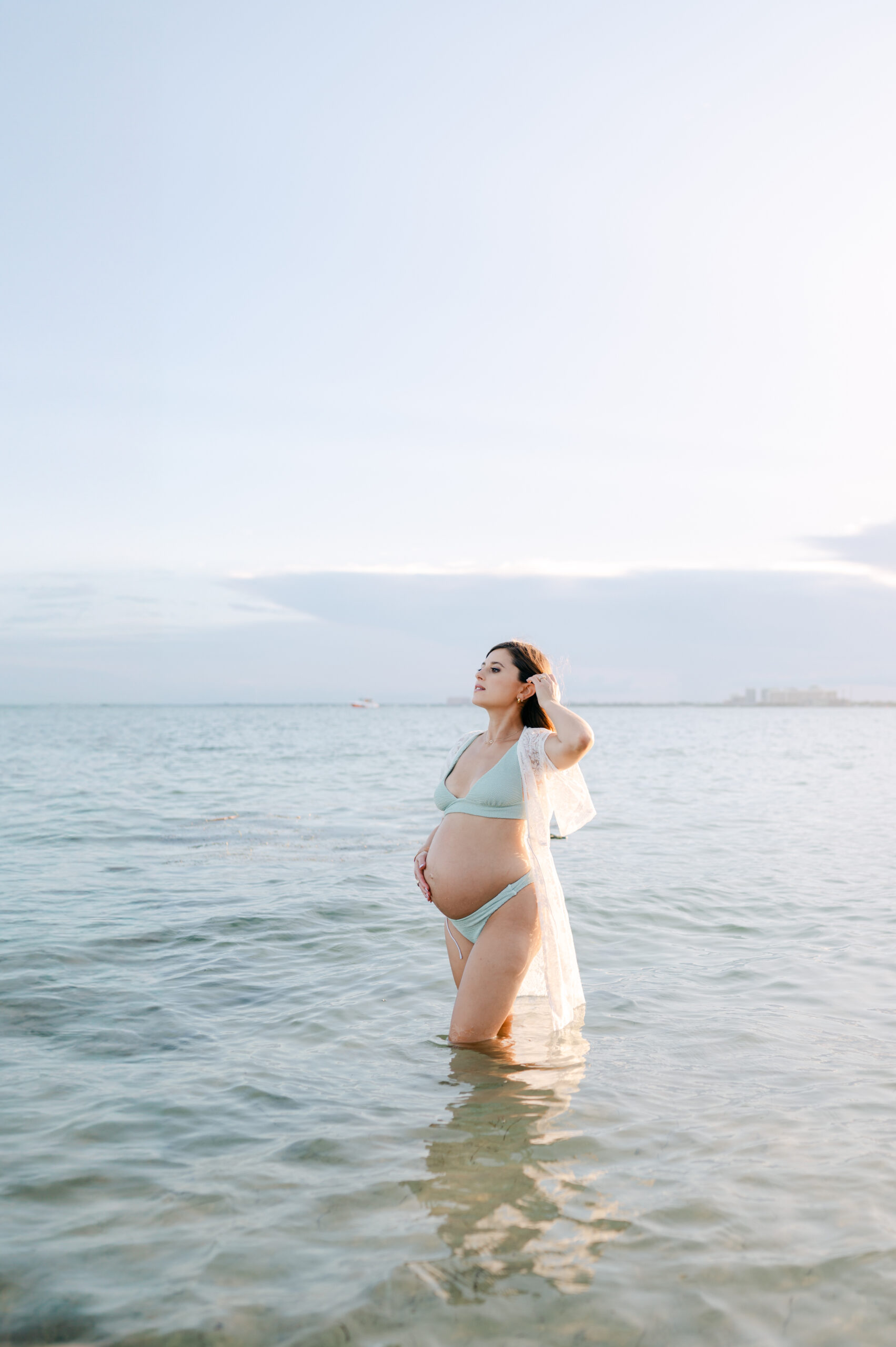 Miami's Best Maternity Photos: capturing pregnancy in the water