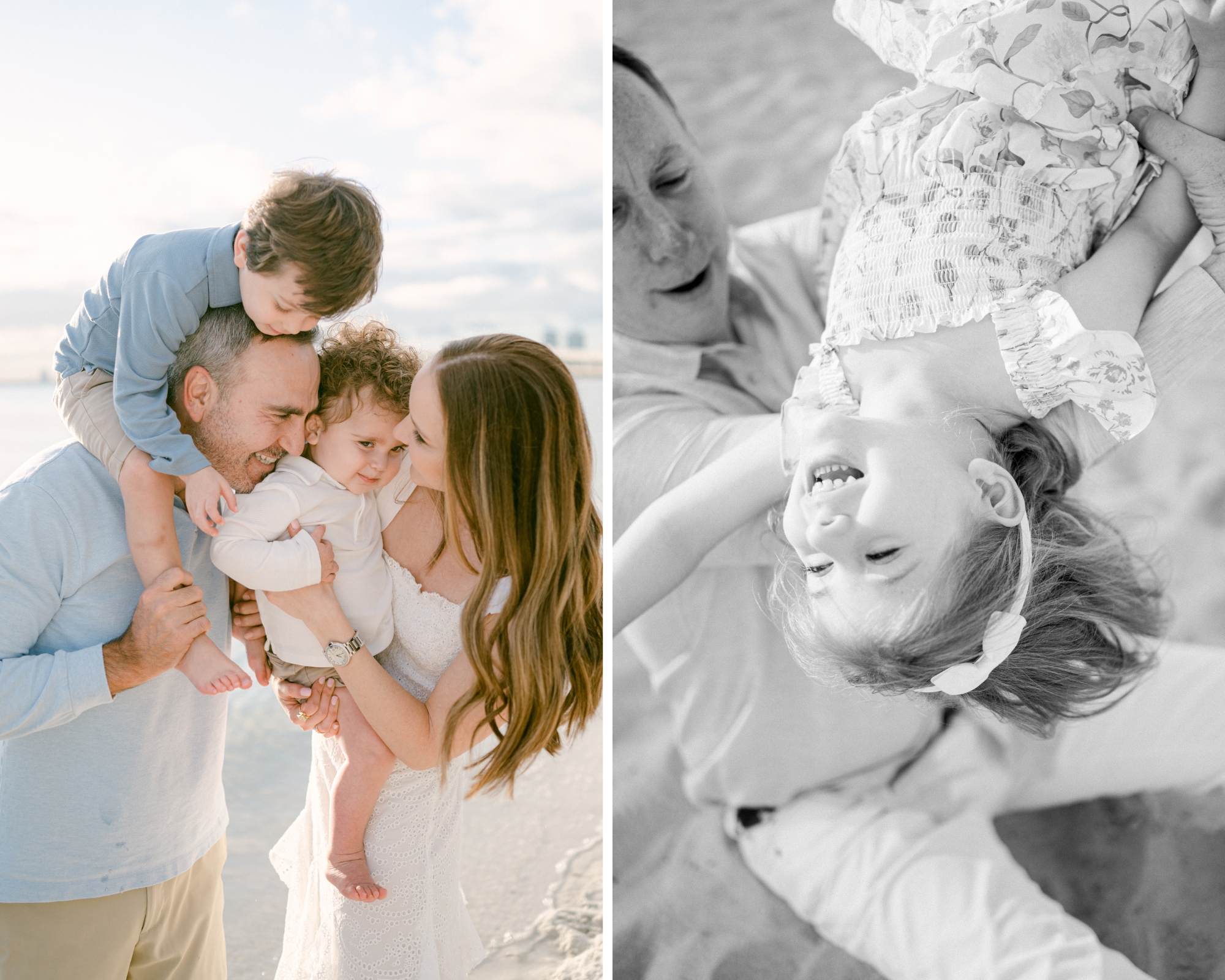 Fun photoshoot with Miami family photographer