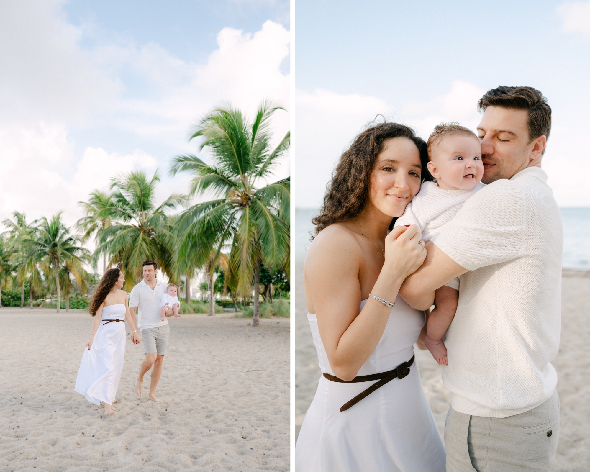 Family pictures in Key Biscayne