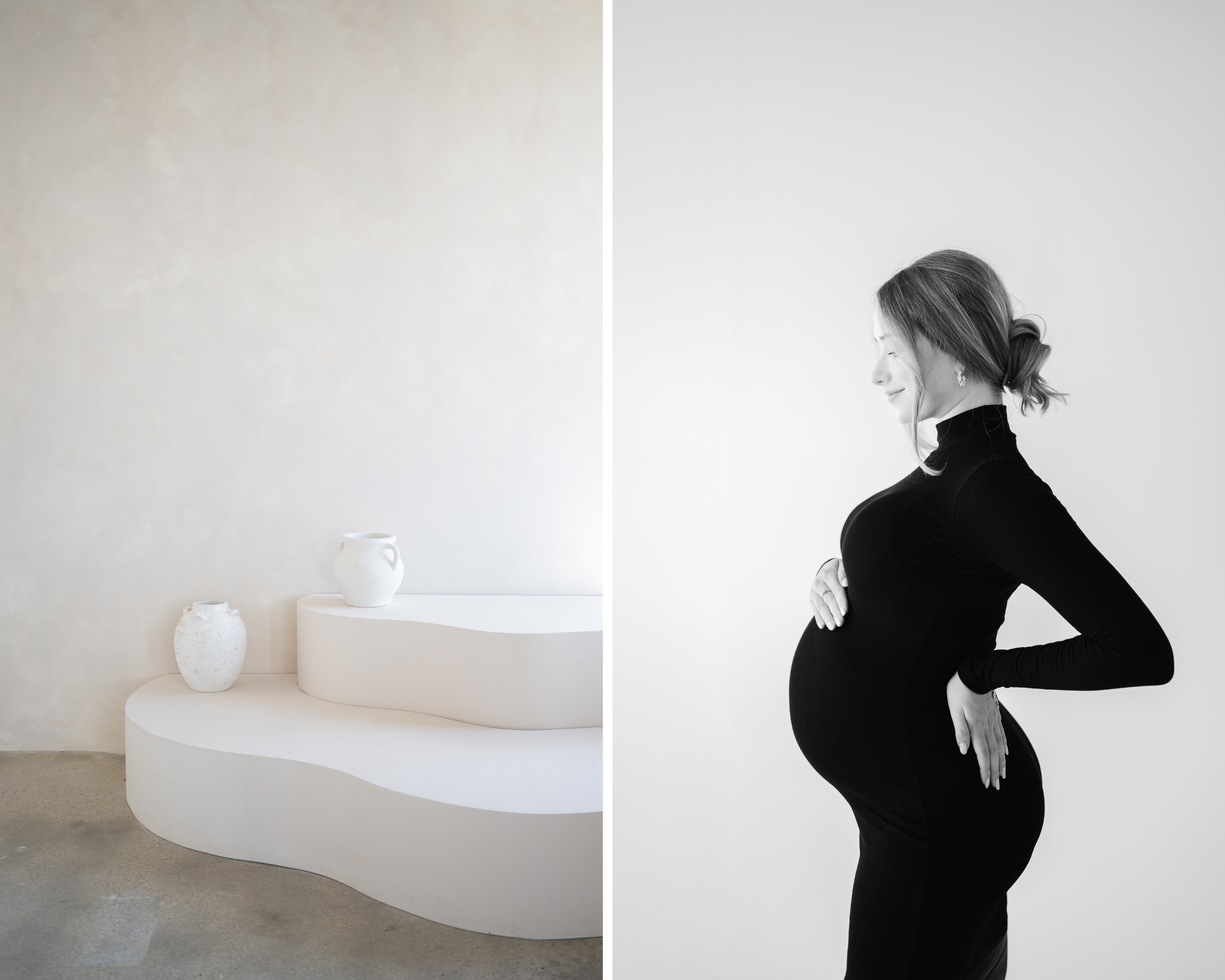 Maternity photoshoot at Mint Room Miami