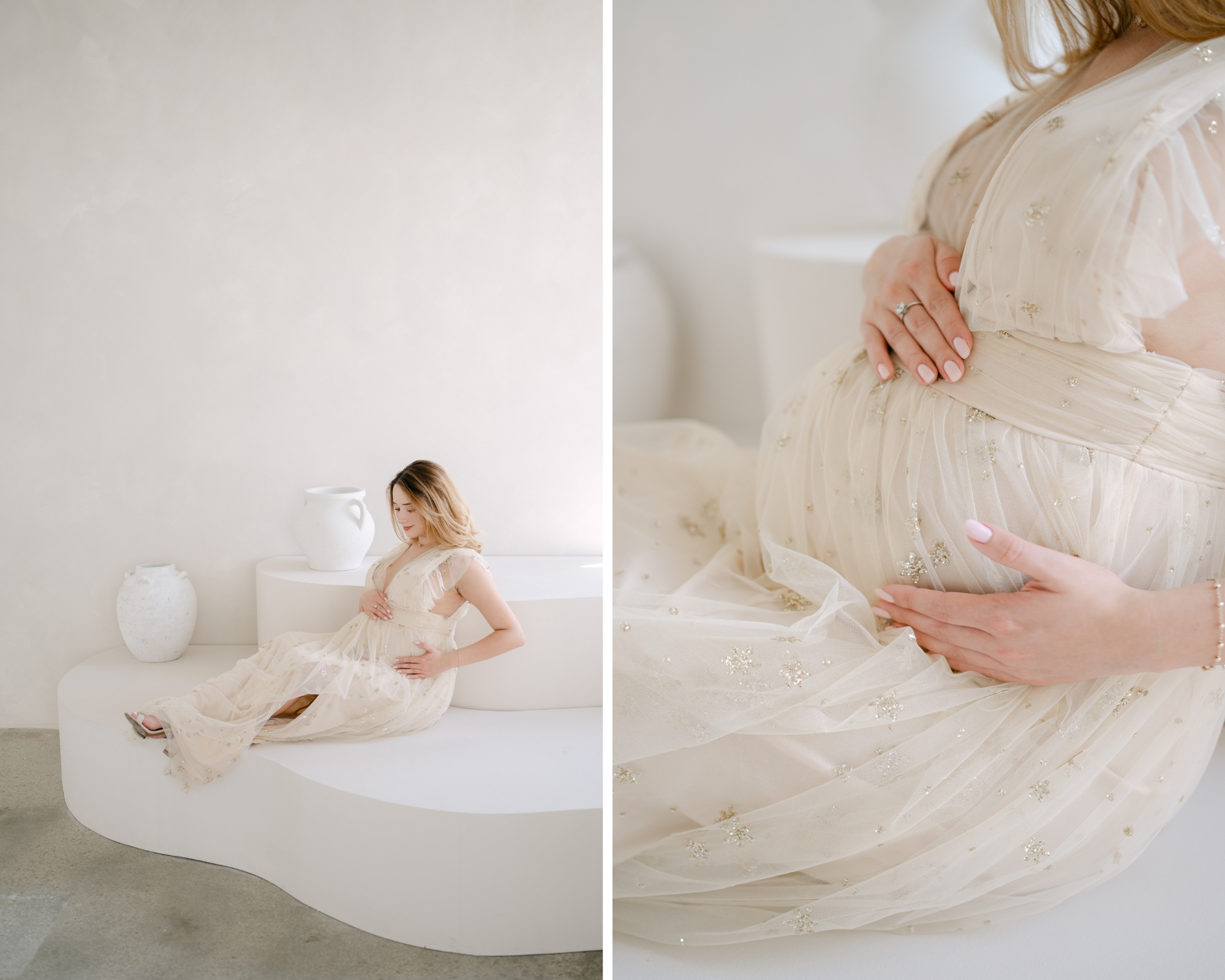 Maternity photoshoot at Mint Room Miami