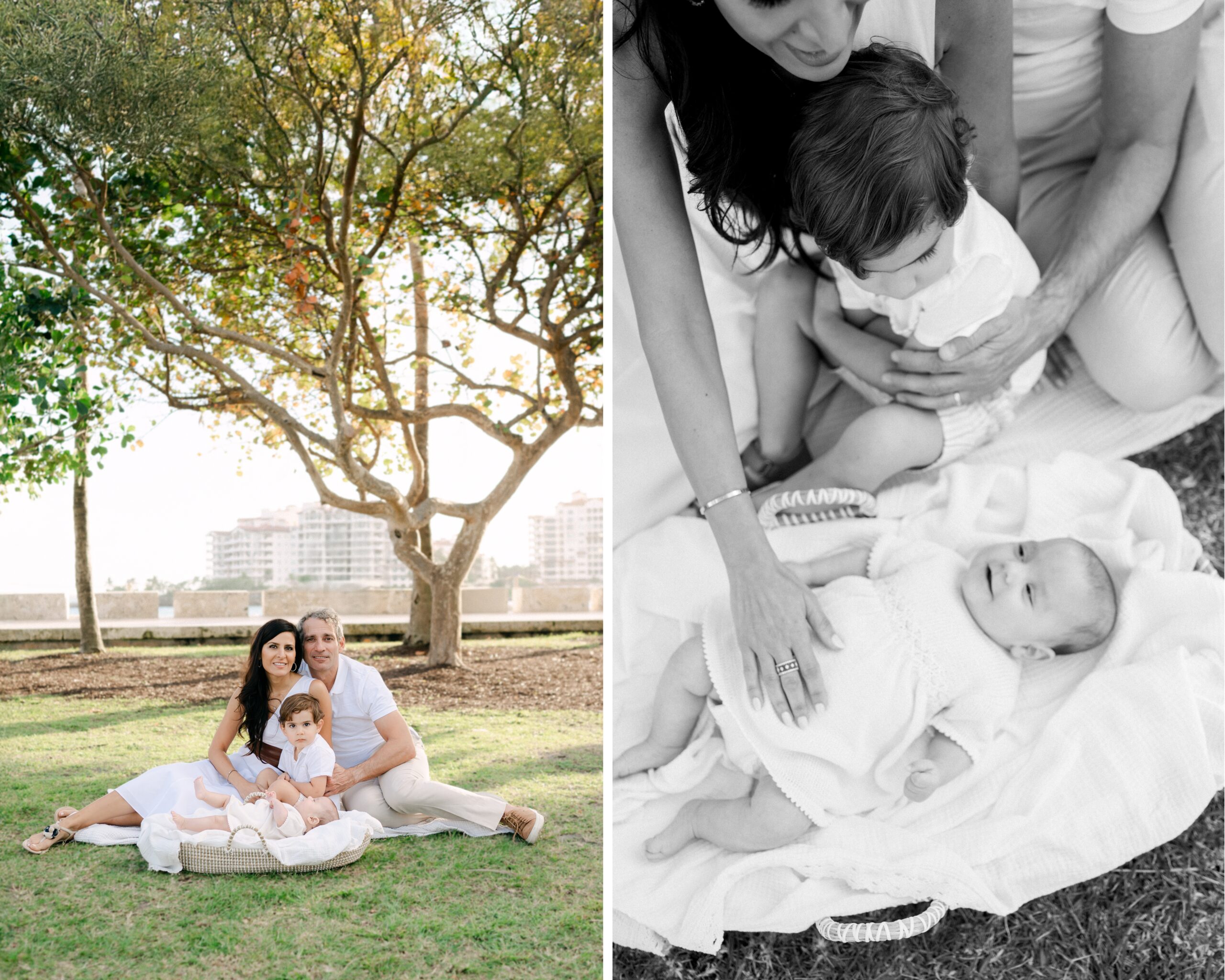Family Photoshoot in South Pointe Park