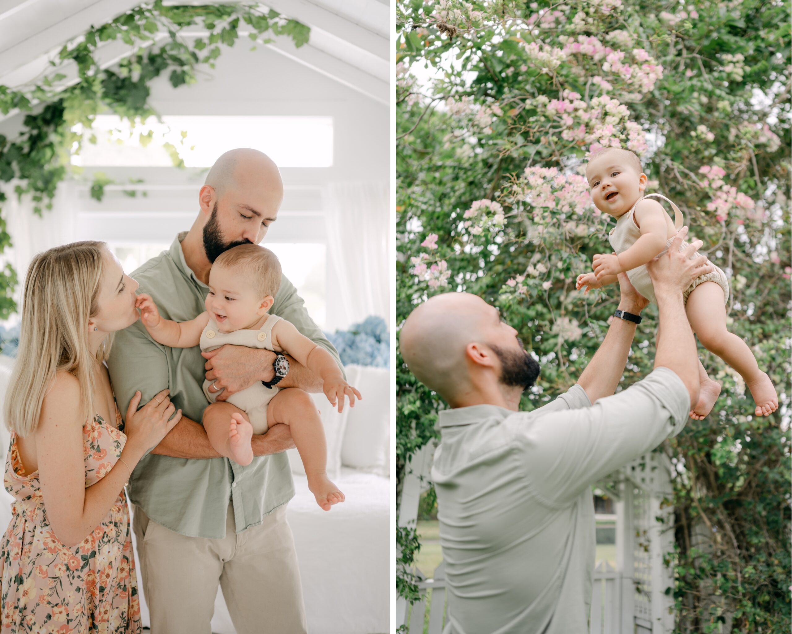 Miami Outdoor baby photos