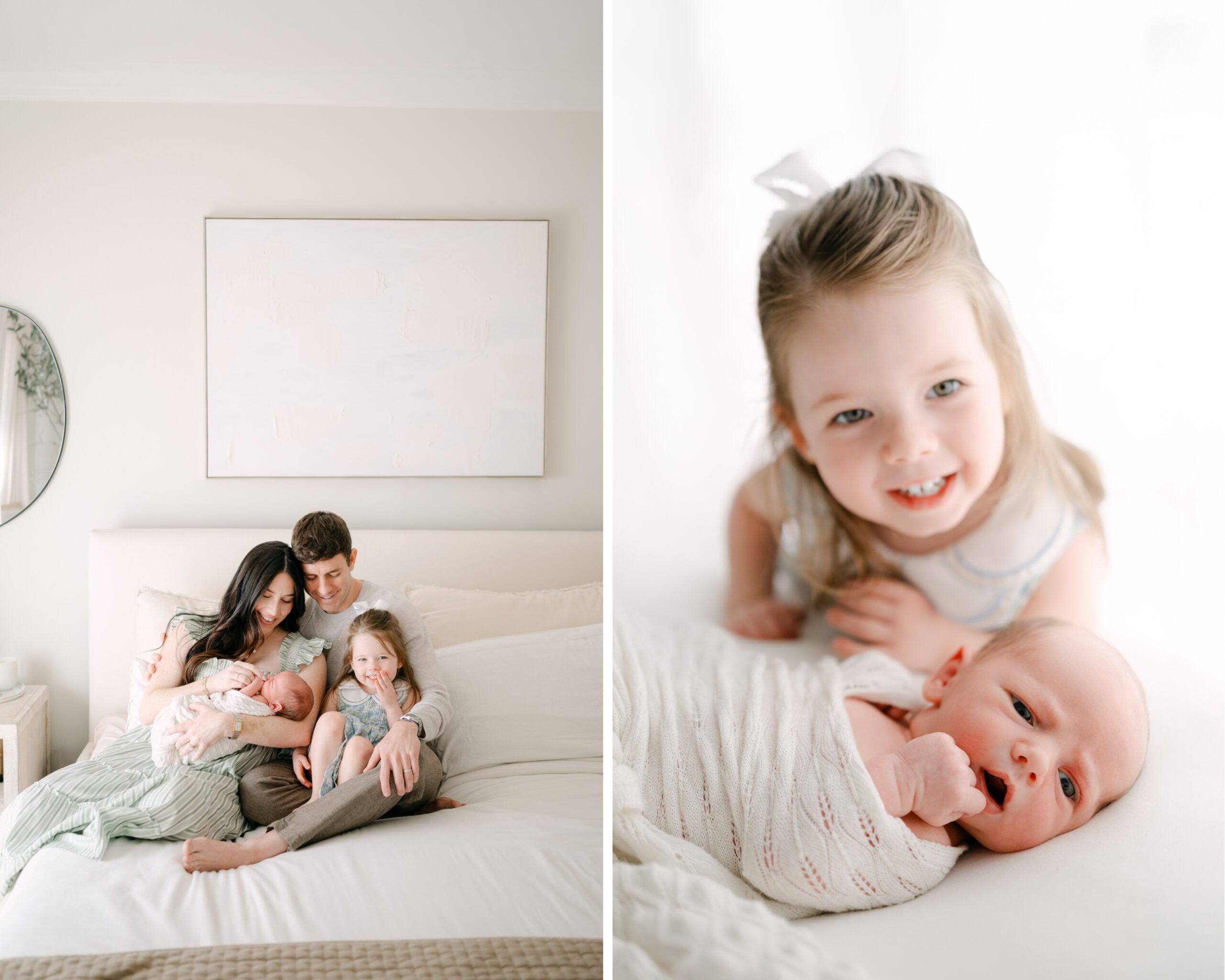 Miami At Home Lifestyle Newborn Photos