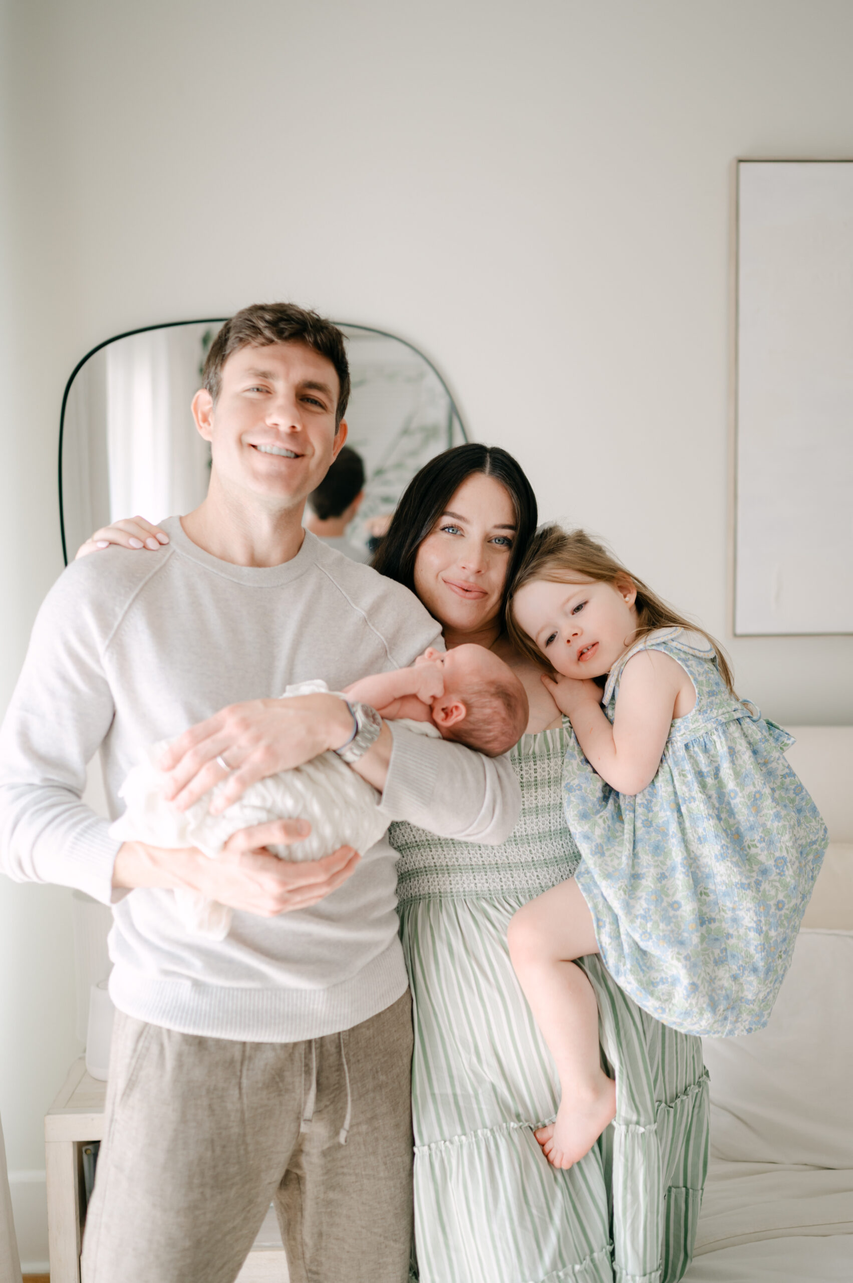 Miami At Home Lifestyle Newborn Photos