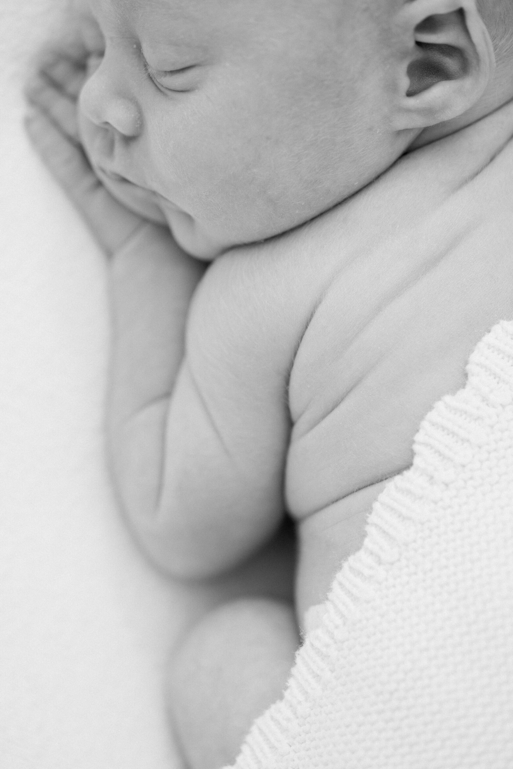 Detail photo from newborn session Miami Beach 