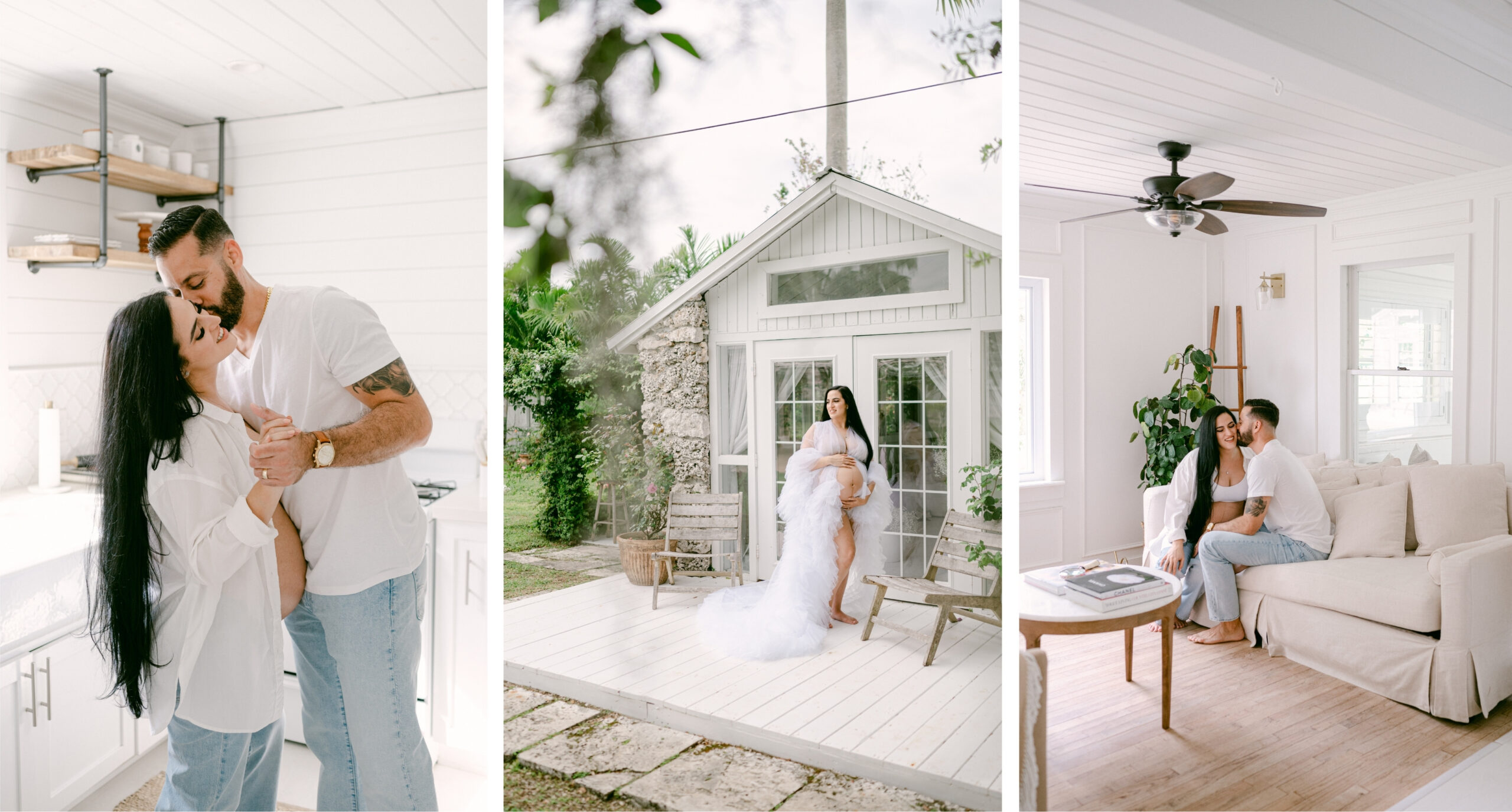 Best maternity photo locations Miami cottage Homestead 